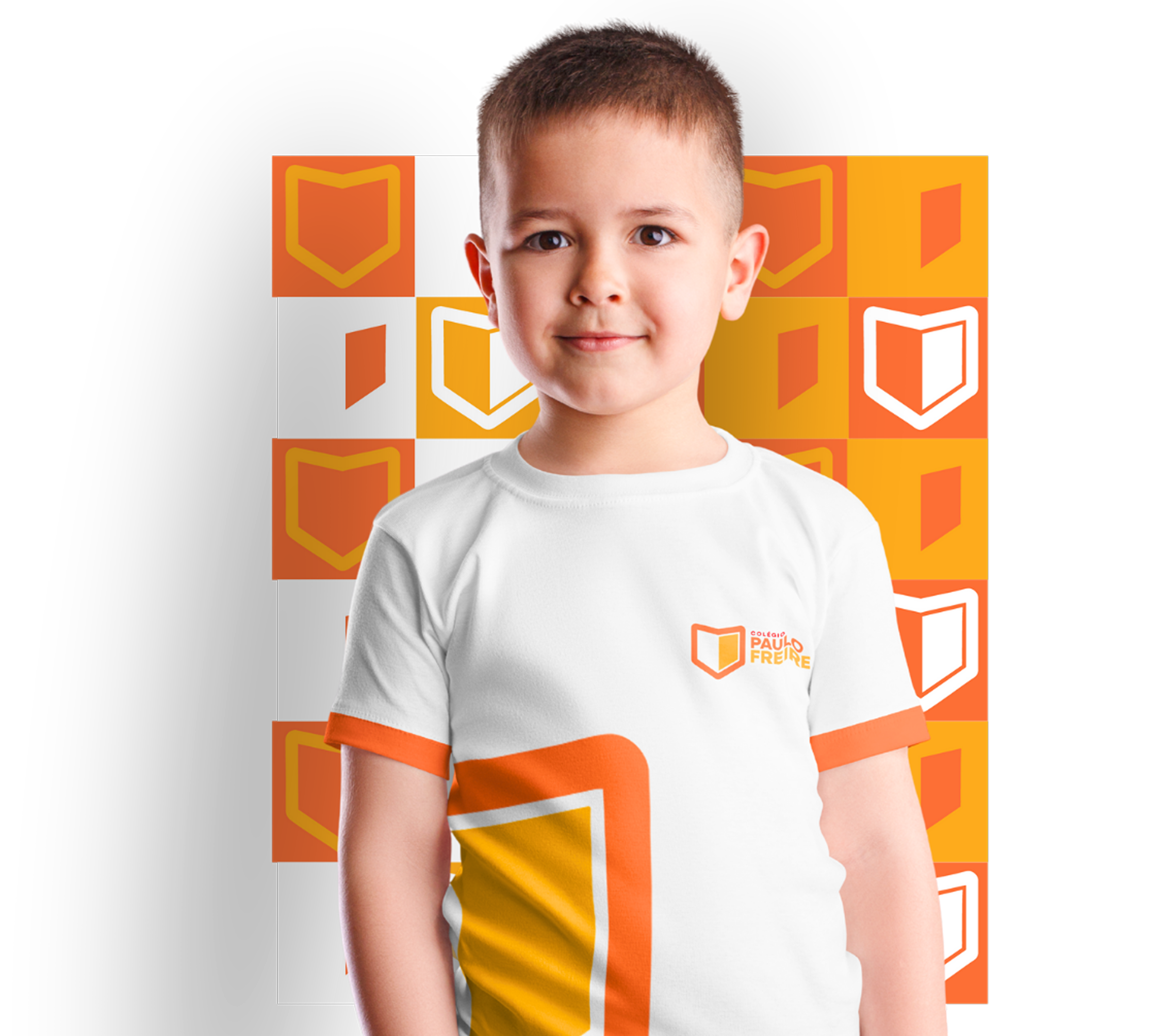 Aluno do Colégio Paulo Freire